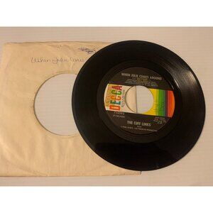 Vintage 45 RPM Vinyl Record Decca The Cuff Links "When Julie Comes Around/Sally